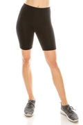 Lean Biker Short Solid Black