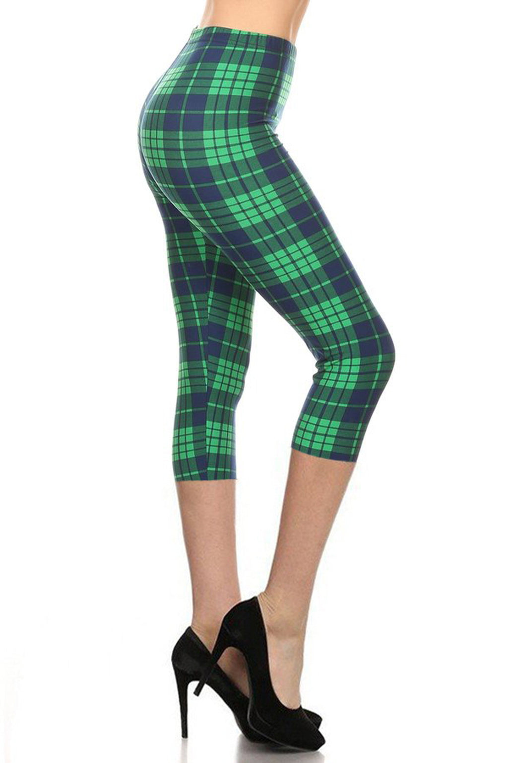 Capri Luscious Green Tartan