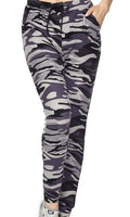 Lean Joggers Grey Camo with pockets