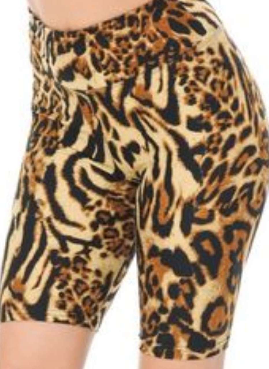 Lean Biker Shorts Wild Predator