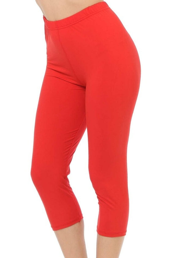 Capri Lean Solid Red