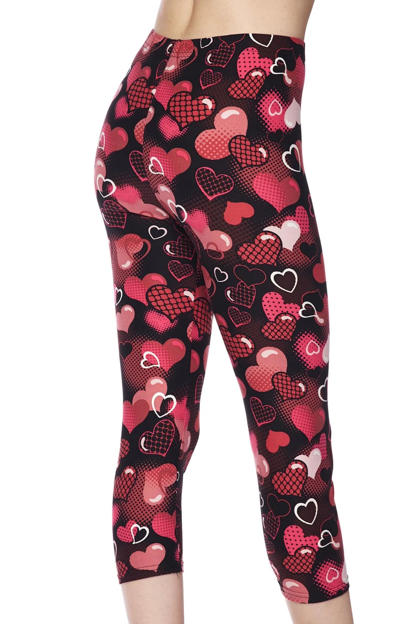 Capri Lean Cartoon Hearts