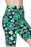 Luscious Biker Shorts Four Leaf Clover