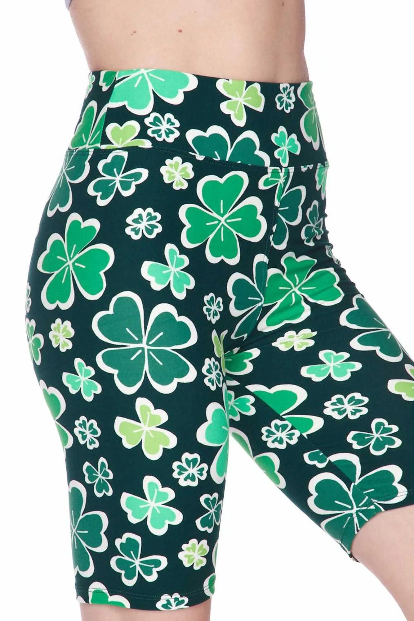 Luscious Biker Shorts Four Leaf Clover