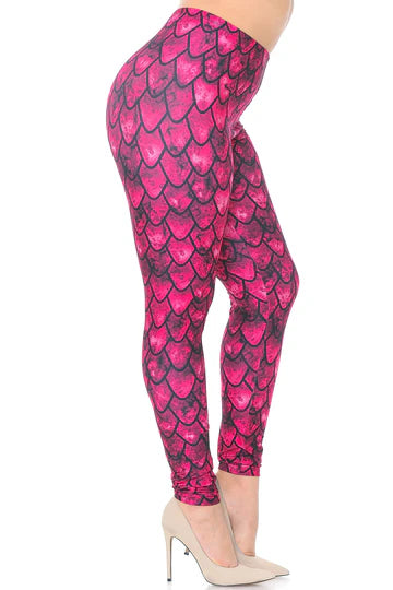 Lean Pink Dragon Scale