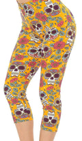 Capri Lean Mustard Skulls