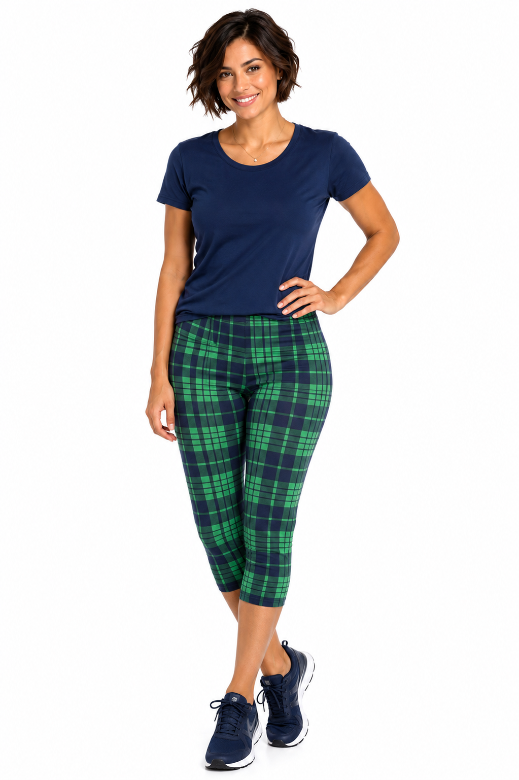 Capri Luscious Green Tartan