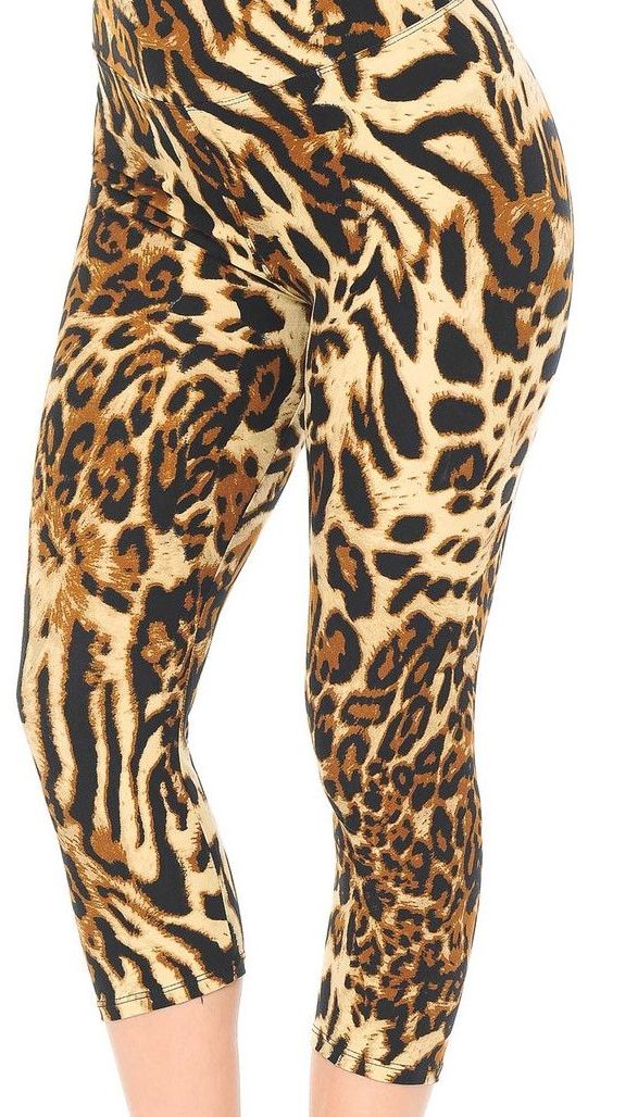 Capri Lean Predator Leopard (Yoga band)