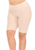 Lean Biker Shorts Nude